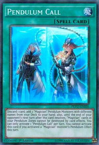 Pendulum Call - Pendulum Evolution (PEVO) #PEVO-EN036 - Super Rare YuGiOh Trading Card