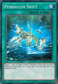 Pendulum Shift - Pendulum Evolution (PEVO) #PEVO-EN037 - Super Rare YuGiOh Trading Card