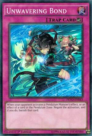 Unwavering Bond trading card from Pendulum Evolution Unwavering Bond - Pendulum Evolution YuGiOh trading card