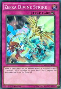 Zefra Divine Strike - Pendulum Evolution (PEVO) #PEVO-EN051 - Super Rare YuGiOh Trading Card