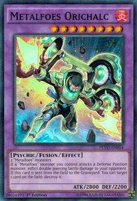 Metalfoes Orichalc - Pendulum Evolution (PEVO) #PEVO-EN054 - Super Rare YuGiOh Trading Card
