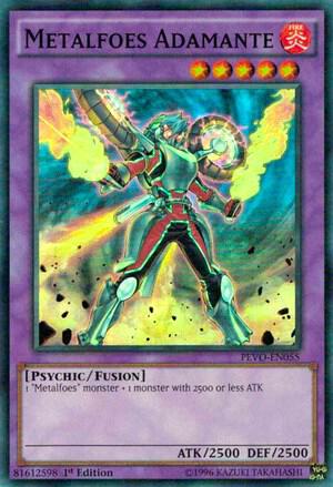 Metalfoes Adamante trading card from Pendulum Evolution Metalfoes Adamante - Pendulum Evolution YuGiOh trading card