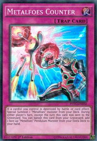 Metalfoes Counter - Pendulum Evolution (PEVO) #PEVO-EN056 - Super Rare YuGiOh Trading Card