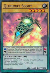 Qliphort Scout - Pendulum Evolution (PEVO) #PEVO-EN057 - Super Rare YuGiOh Trading Card