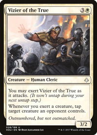 Vizier of the True - Hour of Devastation (HOU) #28 - Uncommon Magic: The Gathering Trading Card