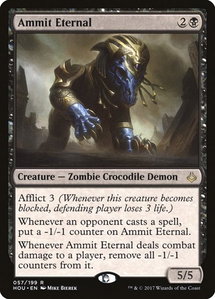 Ammit Eternal - Hour of Devastation (HOU) #57 - Rare Magic: The Gathering Trading Card