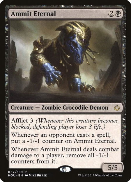 Ammit Eternal - Hour of Devastation Magic: The Gathering trading card