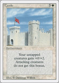 Castle - Revised Edition (3ED) #8 - Uncommon Magic: The Gathering Trading Card