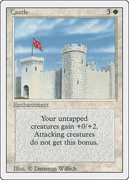 Castle - Revised Edition Magic: The Gathering trading card