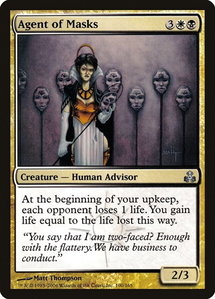 Agent of Masks - Guildpact (GPT) #100 - Uncommon Magic: The Gathering Trading Card