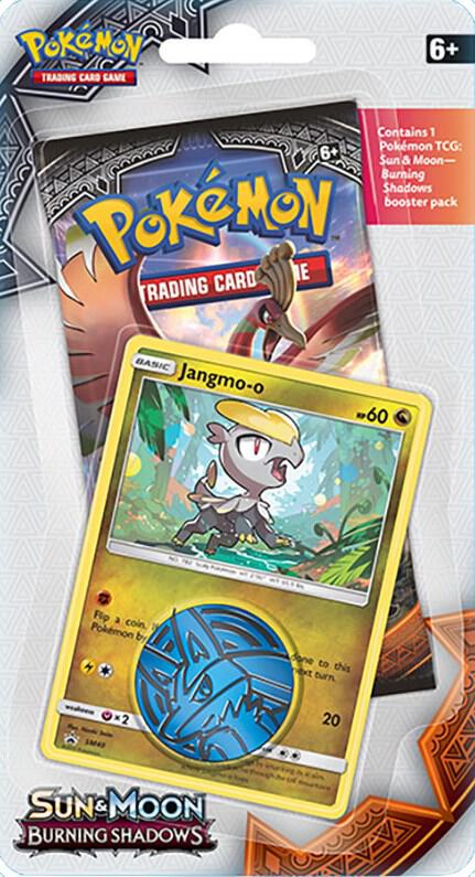 Burning Shadows Single Pack Blister [Jangmo-o] - SM - Burning Shadows Pokémon trading card