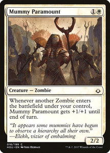 Mummy Paramount - Hour of Devastation (HOU) #16 - Common Magic: The Gathering Trading Card