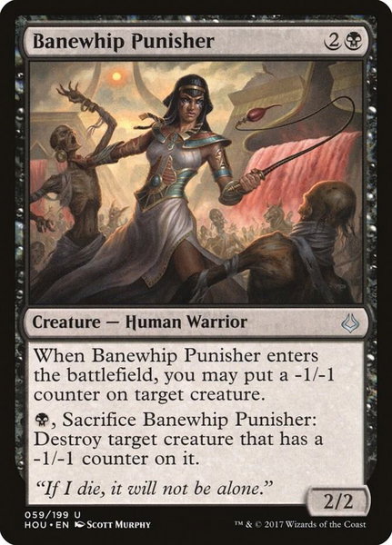 Banewhip Punisher - Hour of Devastation Magic: The Gathering trading card