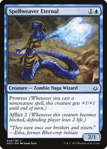 Spellweaver Eternal - Hour of Devastation (HOU) #46 - Common Magic: The Gathering Trading Card