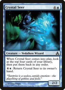 Crystal Seer - Guildpact (GPT) #23 - Common Magic: The Gathering Trading Card