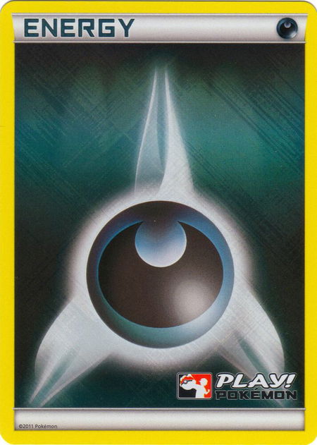 Darkness Energy (2011 Play! Pokemon) - League & Championship Cards Pokémon trading card