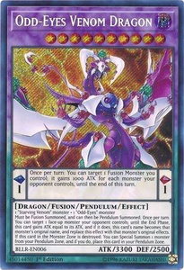 Odd-Eyes Venom Dragon - Battles of Legend: Light's Revenge (BLLR) #BLLR-EN006 - Secret Rare YuGiOh Trading Card
