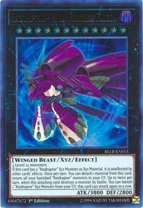 Raidraptor - Final Fortress Falcon - Battles of Legend: Light's Revenge (BLLR) #BLLR-EN015 - Ultra Rare YuGiOh Trading Card