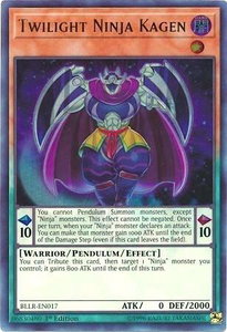 Twilight Ninja Kagen - Battles of Legend: Light's Revenge (BLLR) #BLLR-EN017 - Ultra Rare YuGiOh Trading Card