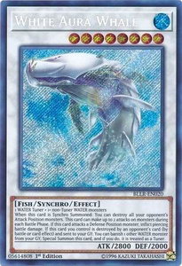 White Aura Whale - Battles of Legend: Light's Revenge (BLLR) #BLLR-EN020 - Secret Rare YuGiOh Trading Card