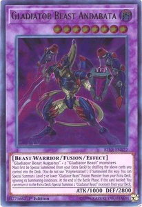 Gladiator Beast Andabata - Battles of Legend: Light's Revenge (BLLR) #BLLR-EN022 - Ultra Rare YuGiOh Trading Card