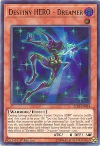 Destiny HERO - Dreamer - Battles of Legend: Light's Revenge (BLLR) #BLLR-EN024 - Ultra Rare YuGiOh Trading Card
