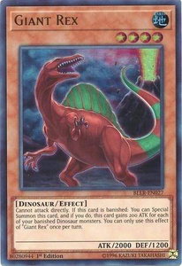 Giant Rex - Battles of Legend: Light's Revenge (BLLR) #BLLR-EN027 - Ultra Rare YuGiOh Trading Card