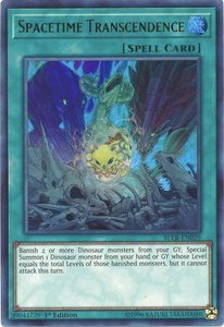 Spacetime Transcendence - Battles of Legend: Light's Revenge (BLLR) #BLLR-EN029 - Ultra Rare YuGiOh Trading Card