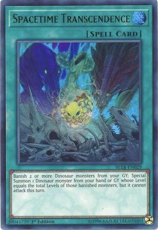 Spacetime Transcendence trading card from Battles of Legend: Light's Revenge Spacetime Transcendence - Battles of Legend: Light's Revenge YuGiOh trading card