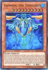 Zaphion, the Timelord - Battles of Legend: Light's Revenge (BLLR) #BLLR-EN032 - Ultra Rare YuGiOh Trading Card