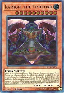 Kamion, the Timelord - Battles of Legend: Light's Revenge (BLLR) #BLLR-EN034 - Ultra Rare YuGiOh Trading Card