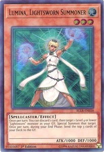 Lumina, Lightsworn Summoner - Battles of Legend: Light's Revenge (BLLR) #BLLR-EN038 - Ultra Rare YuGiOh Trading Card