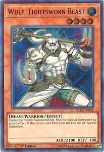 Wulf, Lightsworn Beast - Battles of Legend: Light's Revenge (BLLR) #BLLR-EN039 - Ultra Rare YuGiOh Trading Card