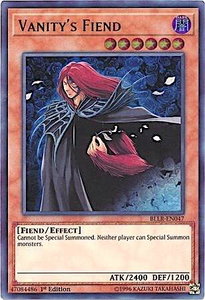 Vanity's Fiend - Battles of Legend: Light's Revenge (BLLR) #BLLR-EN047 - Ultra Rare YuGiOh Trading Card
