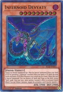 Infernoid Devyaty - Battles of Legend: Light's Revenge (BLLR) #BLLR-EN054 - Ultra Rare YuGiOh Trading Card