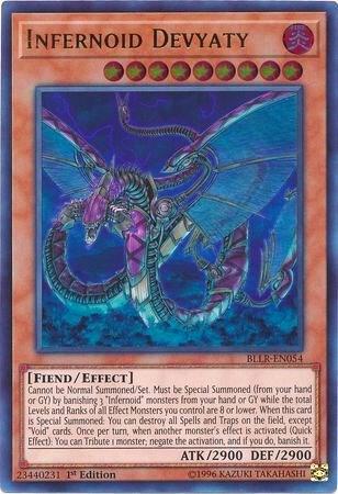 Infernoid Devyaty - Battles of Legend: Light's Revenge YuGiOh trading card