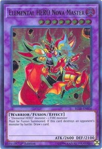 Elemental HERO Nova Master - Battles of Legend: Light's Revenge (BLLR) #BLLR-EN056 - Ultra Rare YuGiOh Trading Card