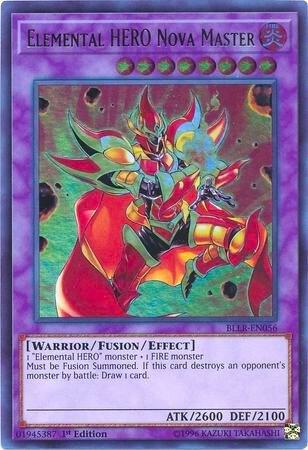 Elemental HERO Nova Master - Battles of Legend: Light's Revenge YuGiOh trading card