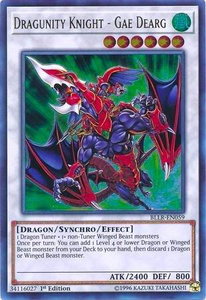 Dragunity Knight - Gae Dearg - Battles of Legend: Light's Revenge (BLLR) #BLLR-EN059 - Ultra Rare YuGiOh Trading Card