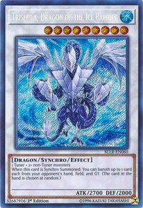 Trishula, Dragon of the Ice Barrier - Battles of Legend: Light's Revenge (BLLR) #BLLR-EN060 - Secret Rare YuGiOh Trading Card