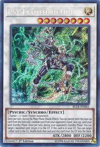 PSY-Framelord Omega - Battles of Legend: Light's Revenge (BLLR) #BLLR-EN061 - Secret Rare YuGiOh Trading Card