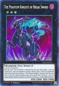 The Phantom Knights of Break Sword - Battles of Legend: Light's Revenge (BLLR) #BLLR-EN071 - Secret Rare YuGiOh Trading Card