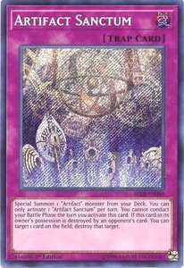 Artifact Sanctum - Battles of Legend: Light's Revenge (BLLR) #BLLR-EN080 - Secret Rare YuGiOh Trading Card
