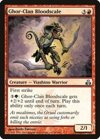 Ghor-Clan Bloodscale - Guildpact (GPT) #66 - Uncommon Magic: The Gathering Trading Card