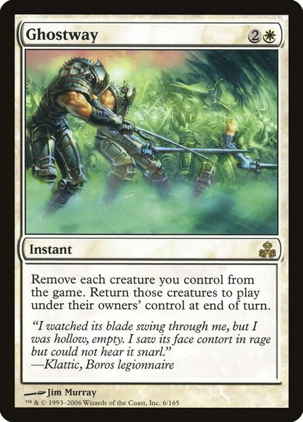 Ghostway trading card from Guildpact Ghostway - Guildpact Magic: The Gathering trading card