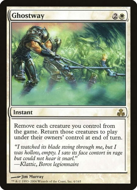 Ghostway - Guildpact Magic: The Gathering trading card
