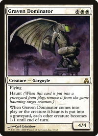 Graven Dominator - Guildpact (GPT) #7 - Rare Magic: The Gathering Trading Card