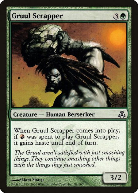 Gruul Scrapper - Guildpact Magic: The Gathering trading card