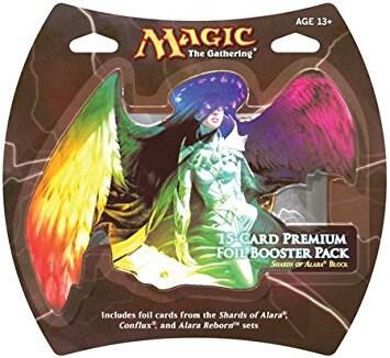 Shards of Alara - Premium Foil Booster Pack trading card from Shards of Alara Shards of Alara - Premium Foil Booster Pack - Shards of Alara Magic: The Gathering trading card