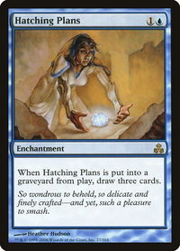 Hatching Plans - Guildpact (GPT) #27 - Rare Magic: The Gathering Trading Card
